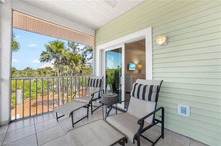 Screened in Patio off Guest Bedroom
