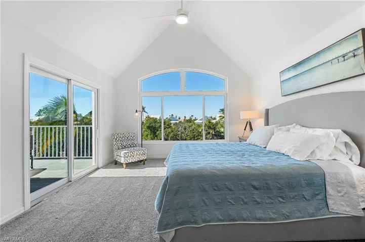 Primary Bedroom with Private Balcony