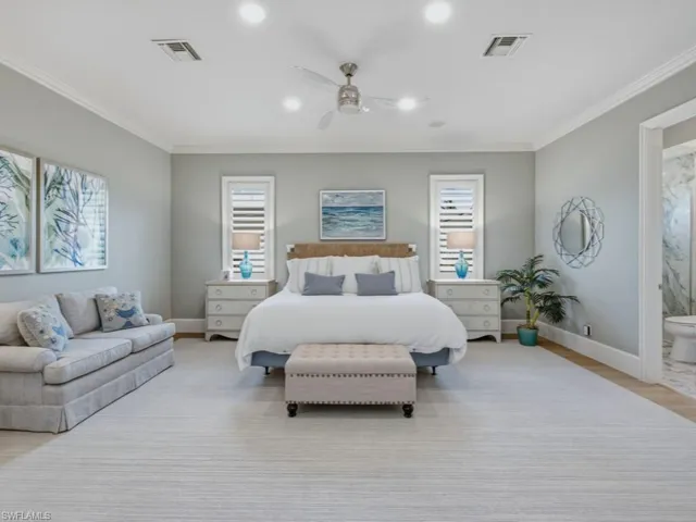Guest suite 1 with sitting area