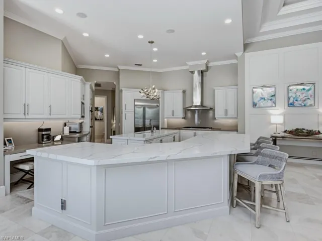 Reconfigured kitchen