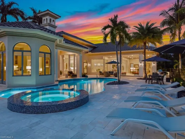 Relaxation at sunset