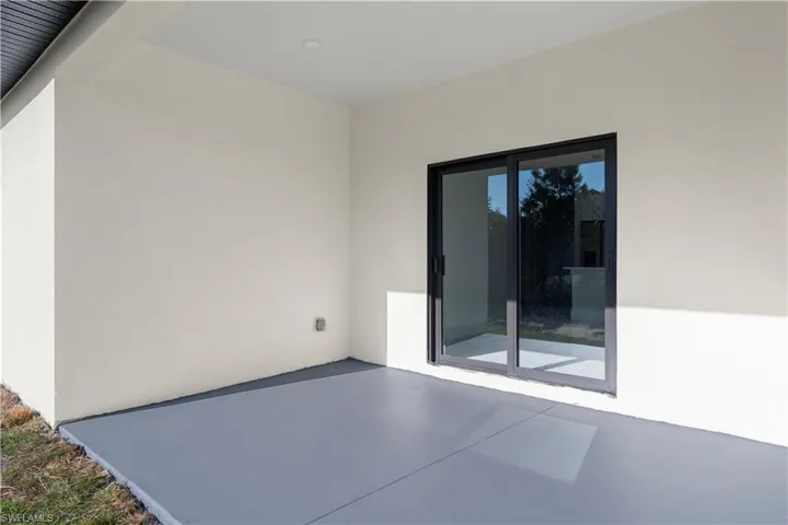 View of patio