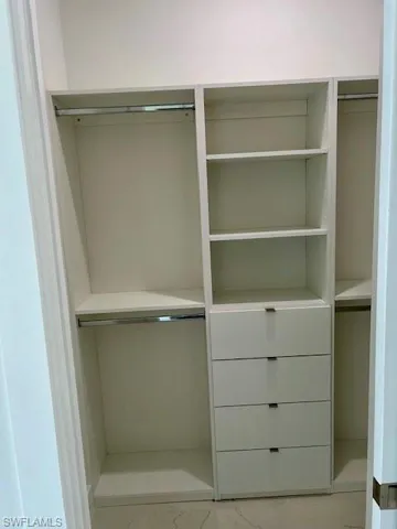 View of closet