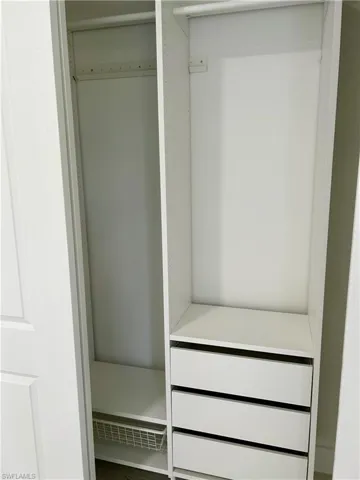 View of closet