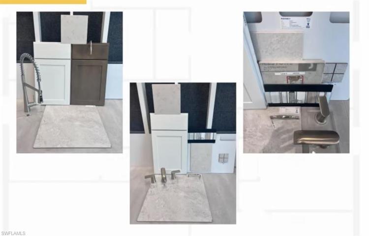Design selections for this home