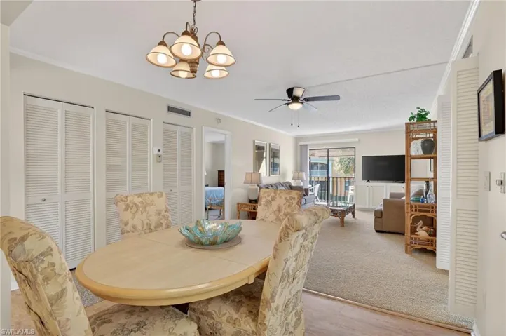 Dining area and great room