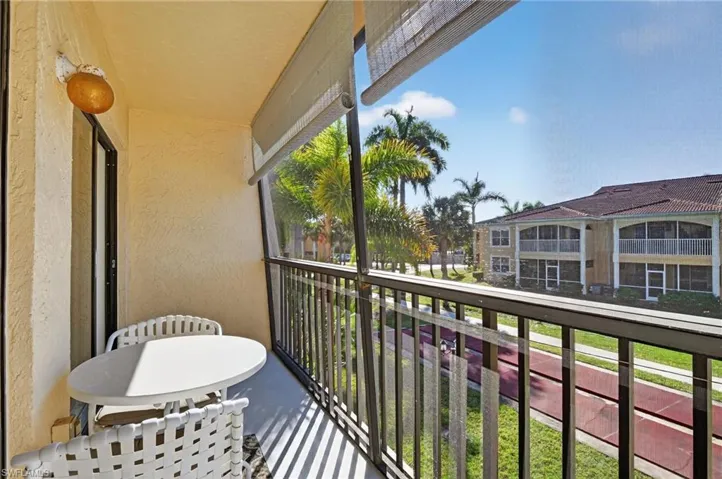 Screened lanai