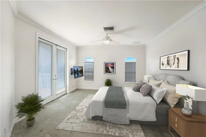 2nd bedroom has been virtually staged. It is located on the 2nd level.