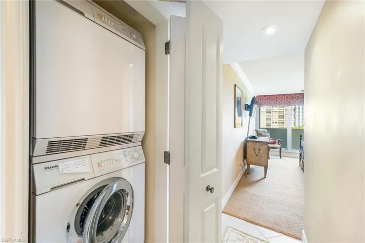 Private Laundry Closet