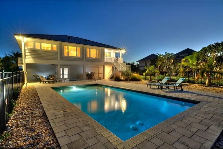 Pool at Dusk