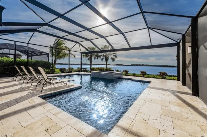 Pool & Spa on 240 Acre Lake - View #2