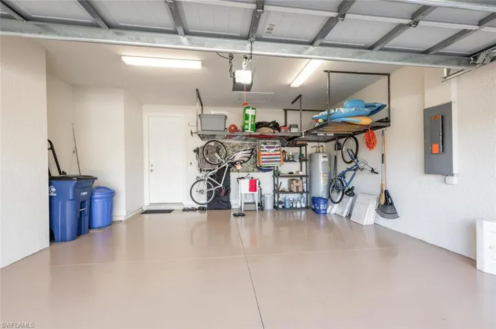 Garage w/Overhead Storage