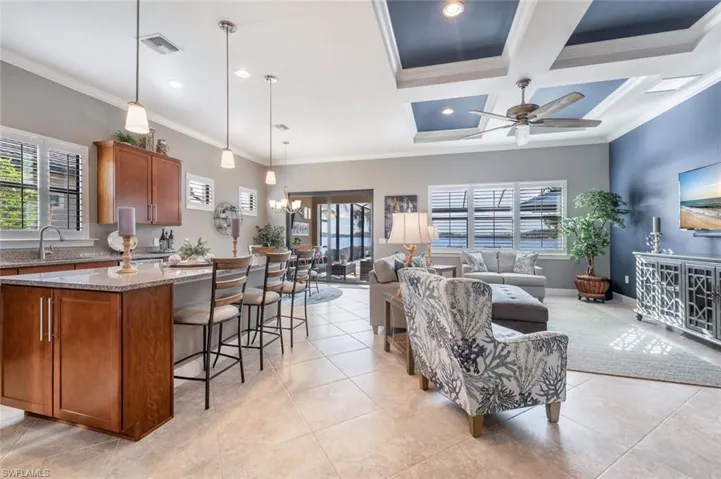 Kitchen Open to Great Room