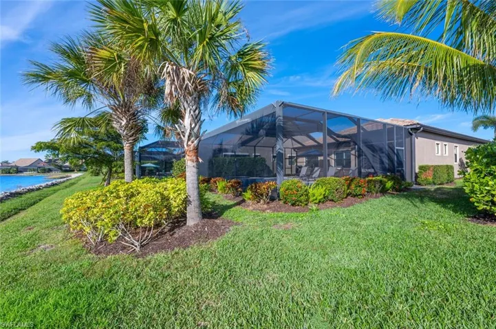 Back of Lanai/House