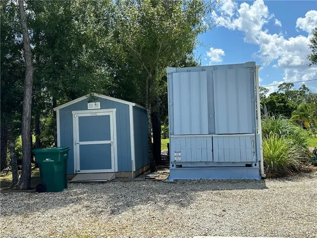 View of shed