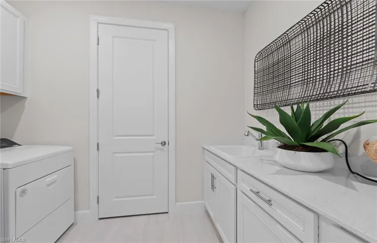 Upgraded laundry