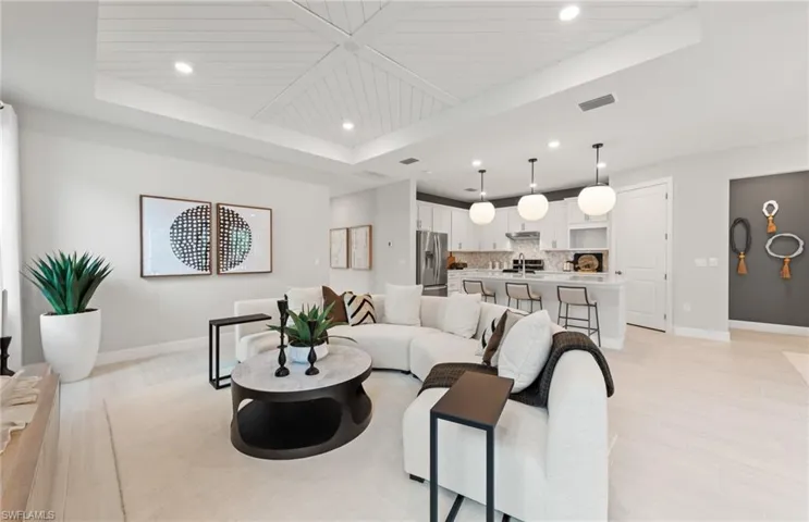 Open, airy floorplan