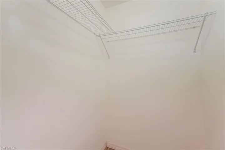 View of spacious closet
