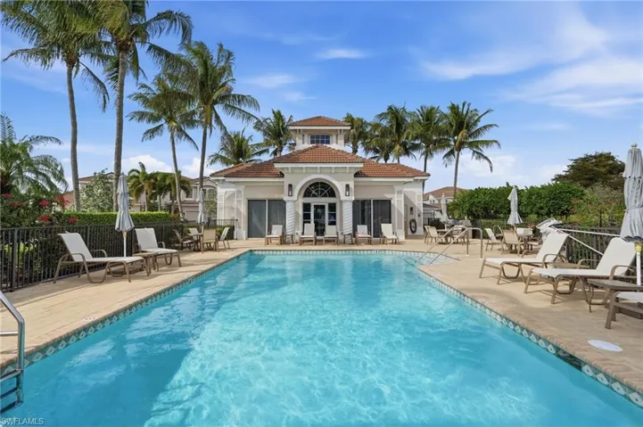 Bellavista Community pool with a patio
