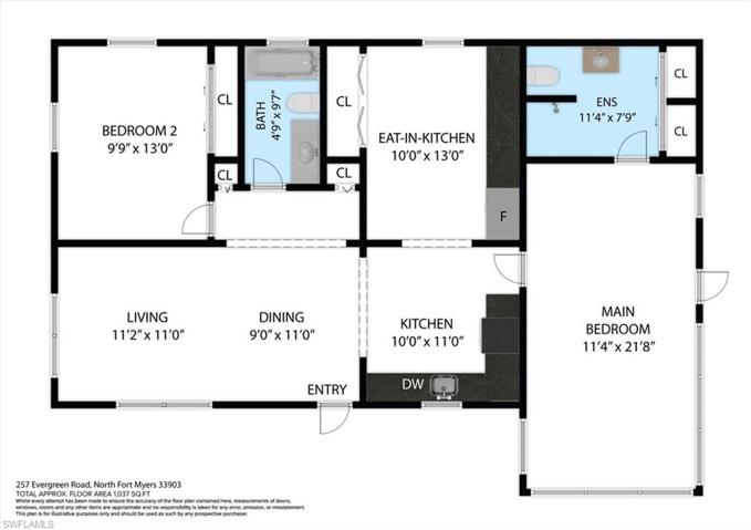257 & 259  Evergreen  RD, North Fort Myers, FL 33903