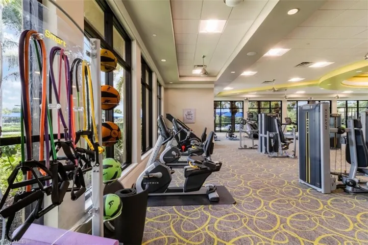 View of gym