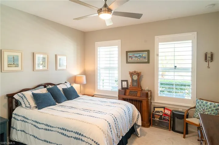 Guest Bedroom in the front of the home