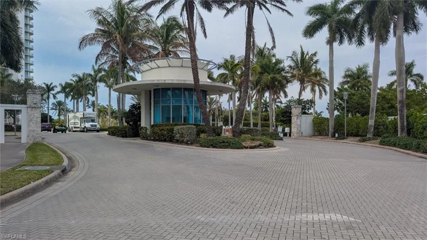 View of decorative street featuring curbs
