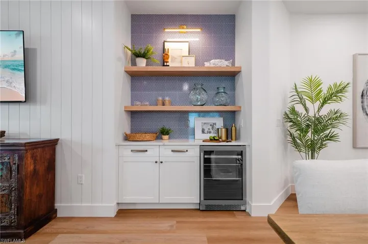 Includes Wine cooler