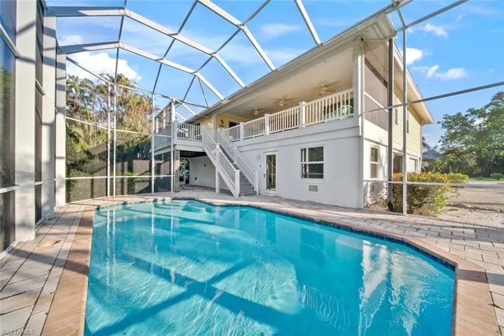Pool off lower level