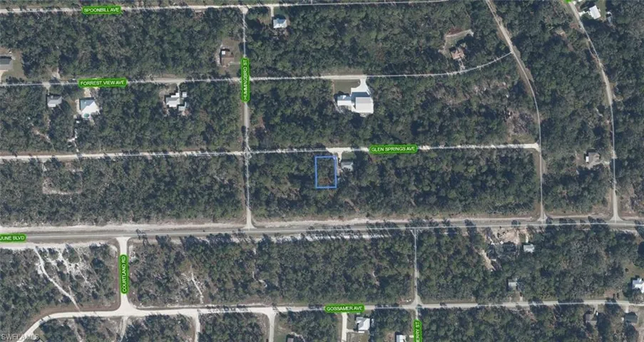 Aerial Map. Visual representation of the property and its surrounding parcels