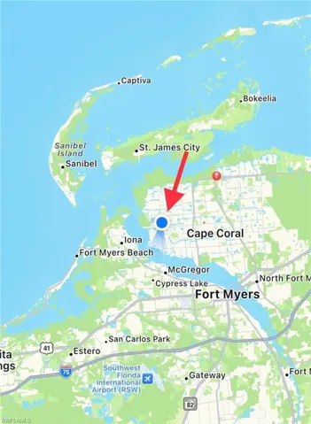 Map location