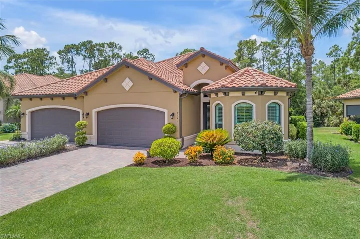 Oversized lot and driveway.