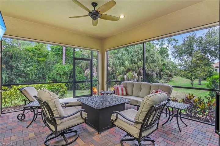 One of the BEST features of this home is the 16' x 14' PRIVATE lanai. It's the ultimate place to enjoy the Florida lifestyle.