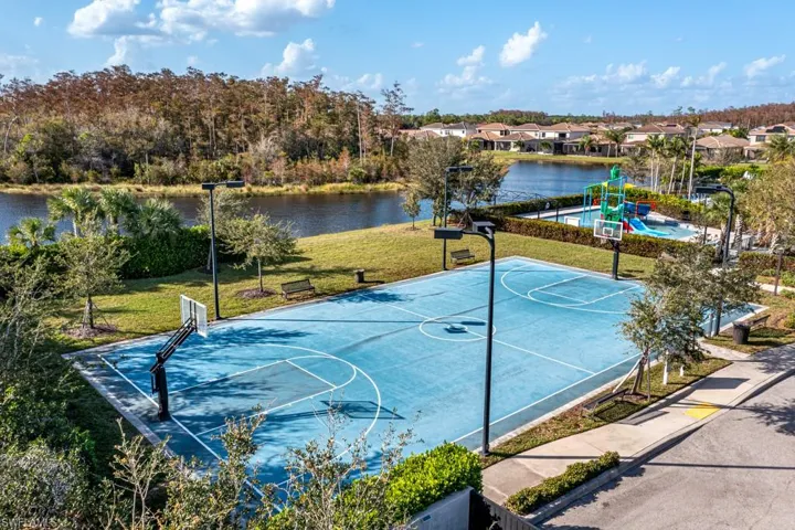 Outdoor Basketball Court