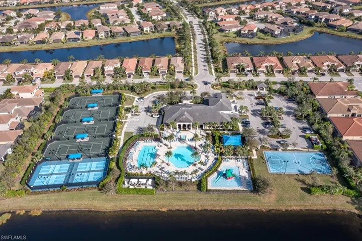 Aerial view of Amenities