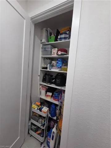 View of closet
