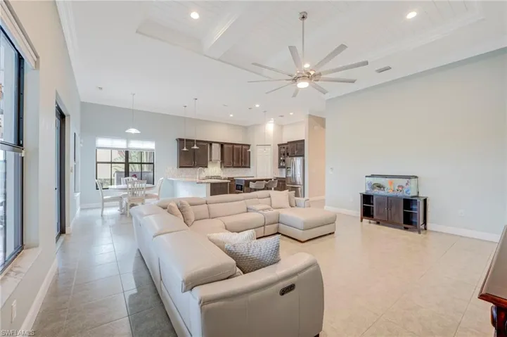 Family/living area, kitchen