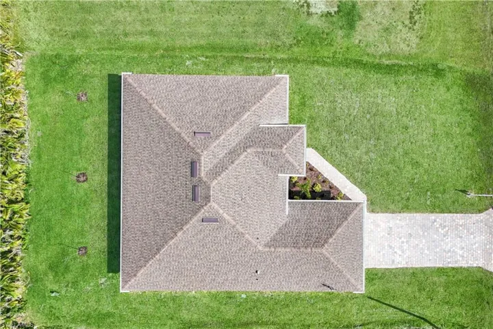 Aerial view of property and surrounding area