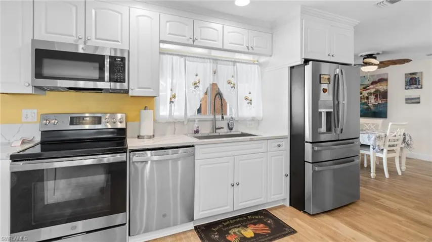 Stainless steel appliances