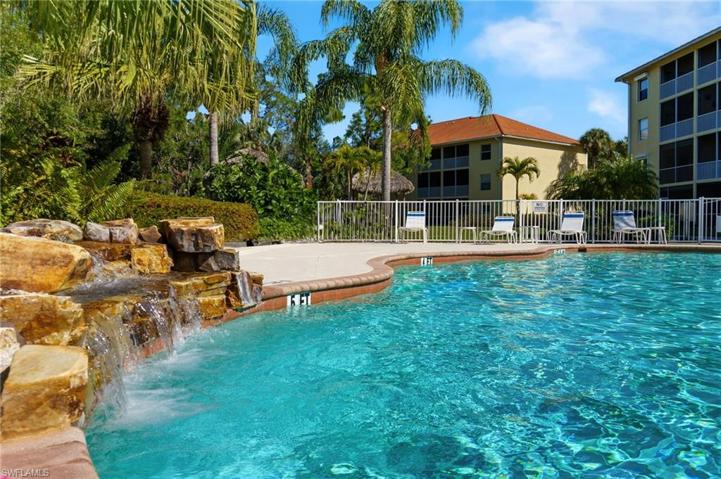 Pool with Water Feature