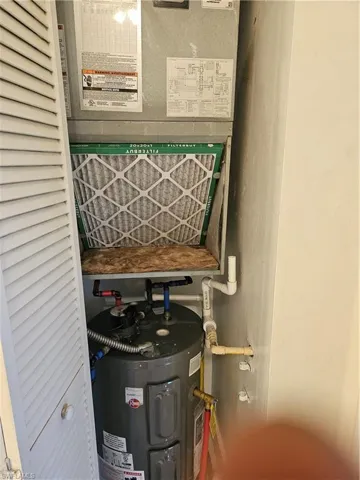 Utilities featuring water heater