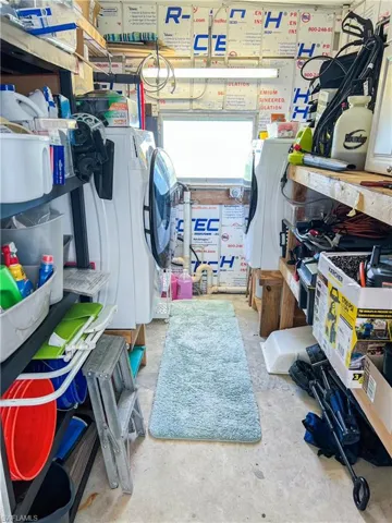 Storage and Laundry Area