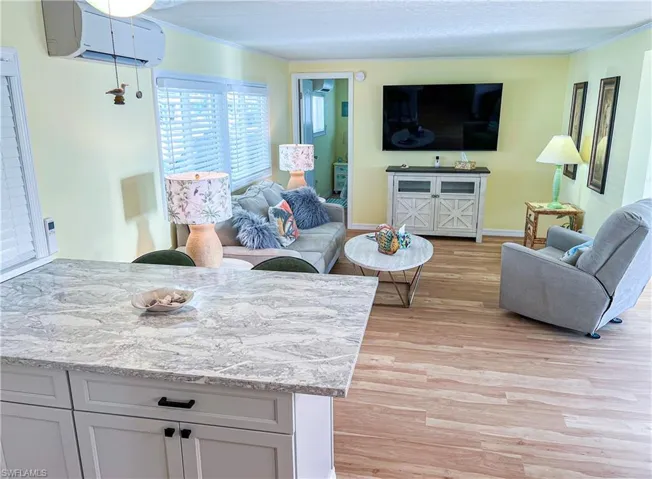 Kitchen with quartz counters and high end stainless appliances