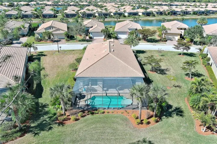 GREAT VIEW OF JUST HOW LARGE THE LOTS ARE ON EACH SIDE OF THE HOME PLUS THE AMAZING LANDSCAPING! SIMPLY BEAUTIFUL. THIS IS PARADISE!