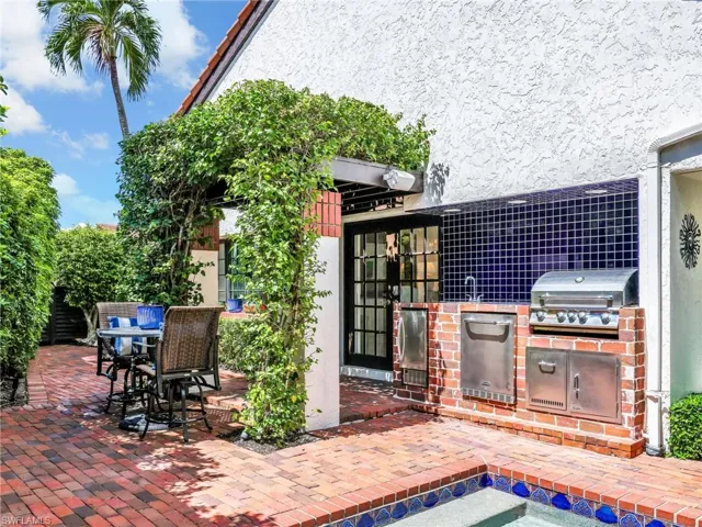 Outdoor Kitchen and Covered Front Entry