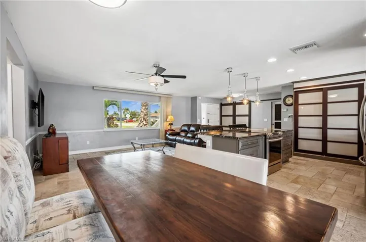Open concept living