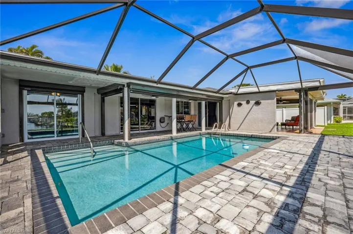 Amazing pool and extended patio