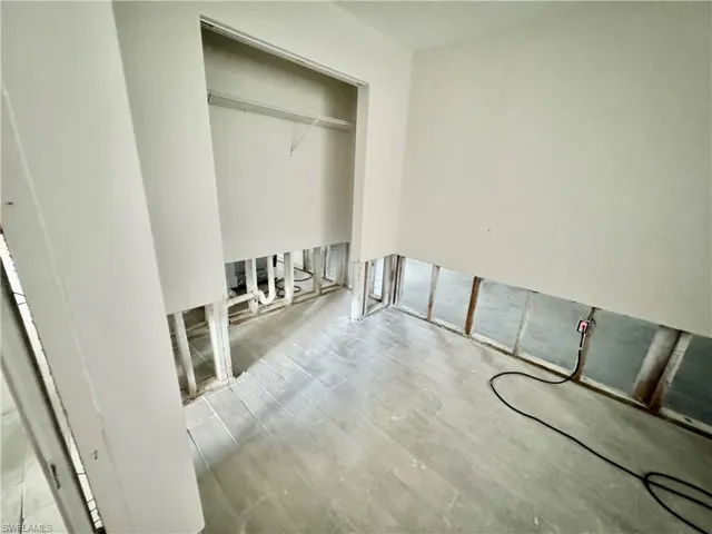 View of washroom