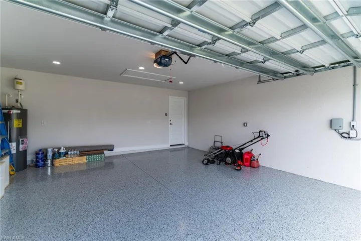 Epoxy garage floor