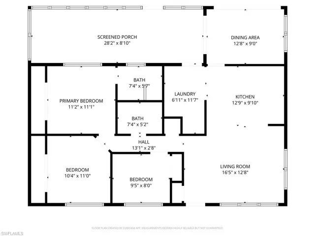 View of floor plan / room layout